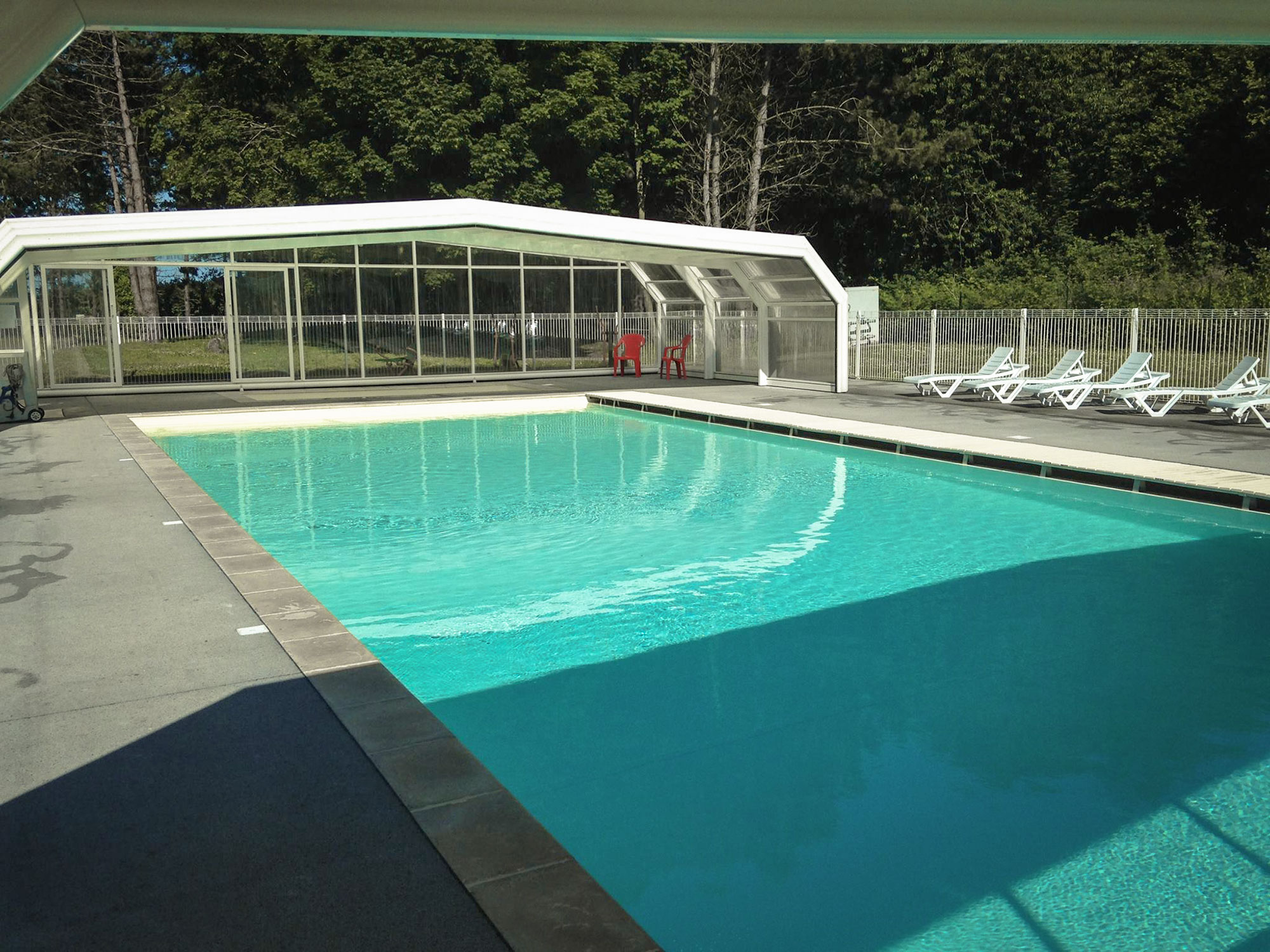 camping avec pataugeoire mers les bains