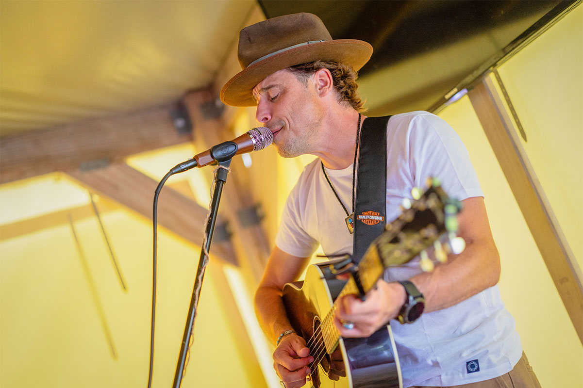 Konzert Camping rompval